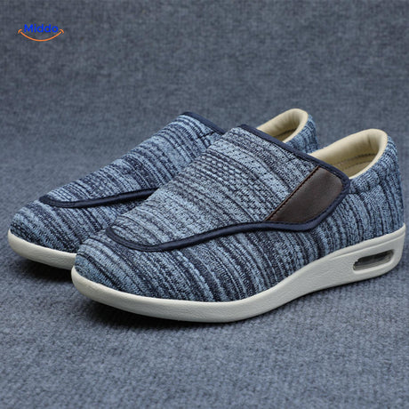 Verstelbare comfortschoenen met extra brede teenbox