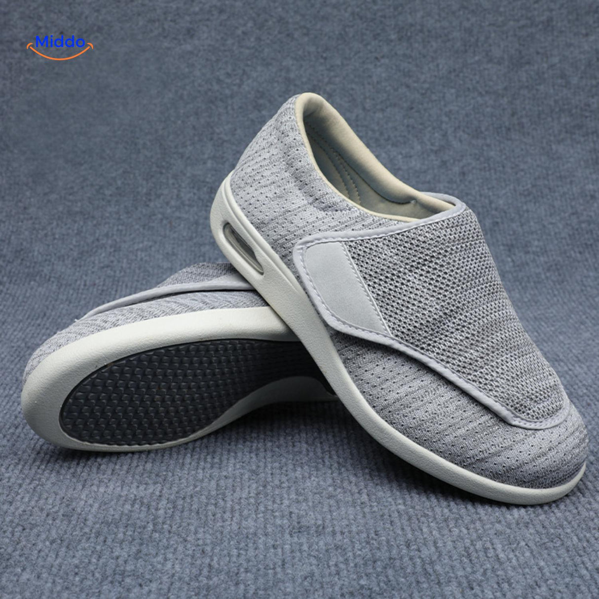Verstelbare comfortschoenen met extra brede teenbox
