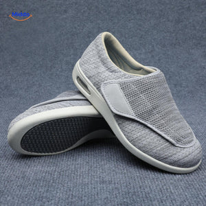 Verstelbare comfortschoenen met extra brede teenbox