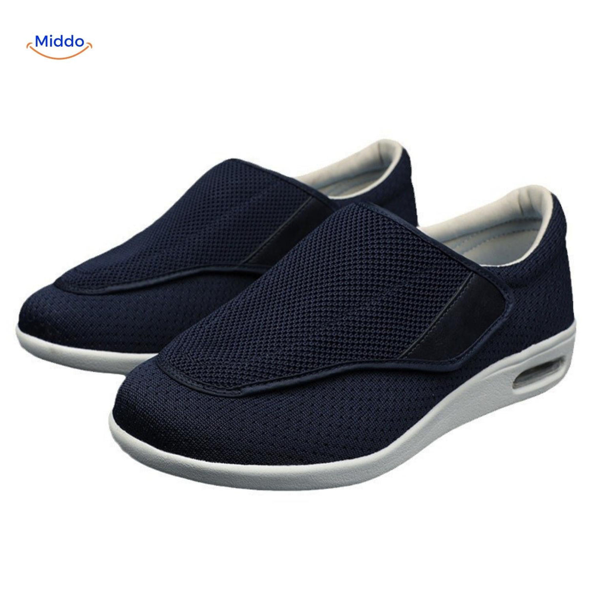 Verstelbare comfortschoenen met extra brede teenbox