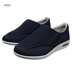 Verstelbare comfortschoenen met extra brede teenbox