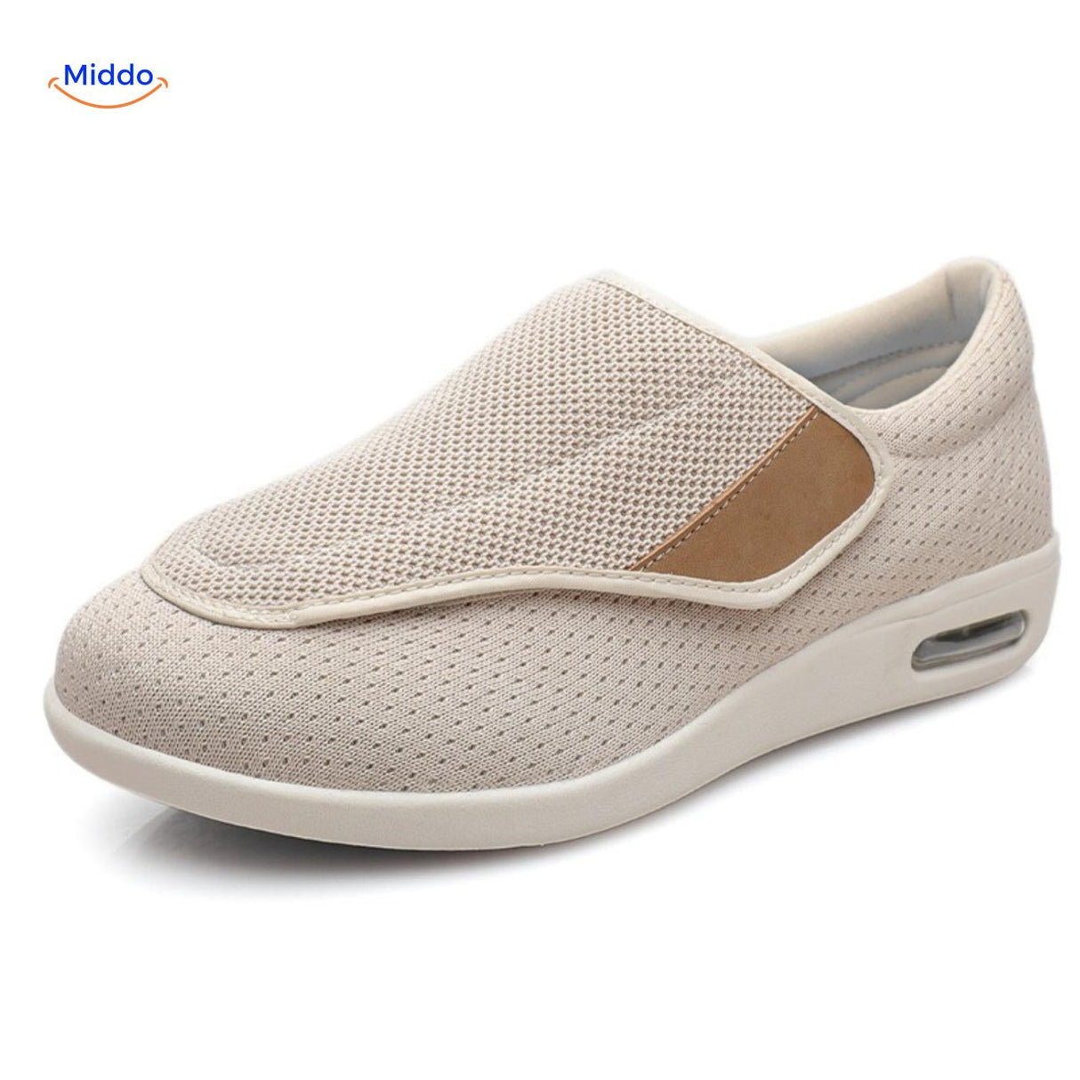Verstelbare comfortschoenen met extra brede teenbox