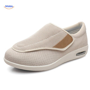 Verstelbare comfortschoenen met extra brede teenbox