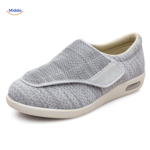 Verstelbare comfortschoenen met extra brede teenbox