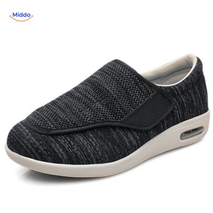Verstelbare comfortschoenen met extra brede teenbox