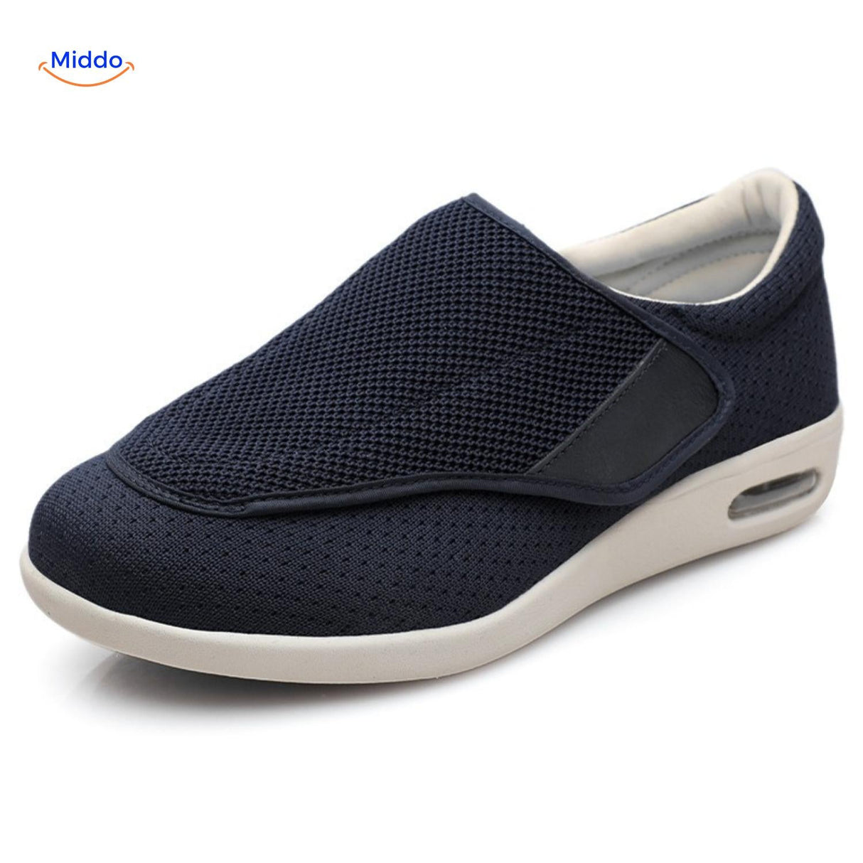 Verstelbare comfortschoenen met extra brede teenbox