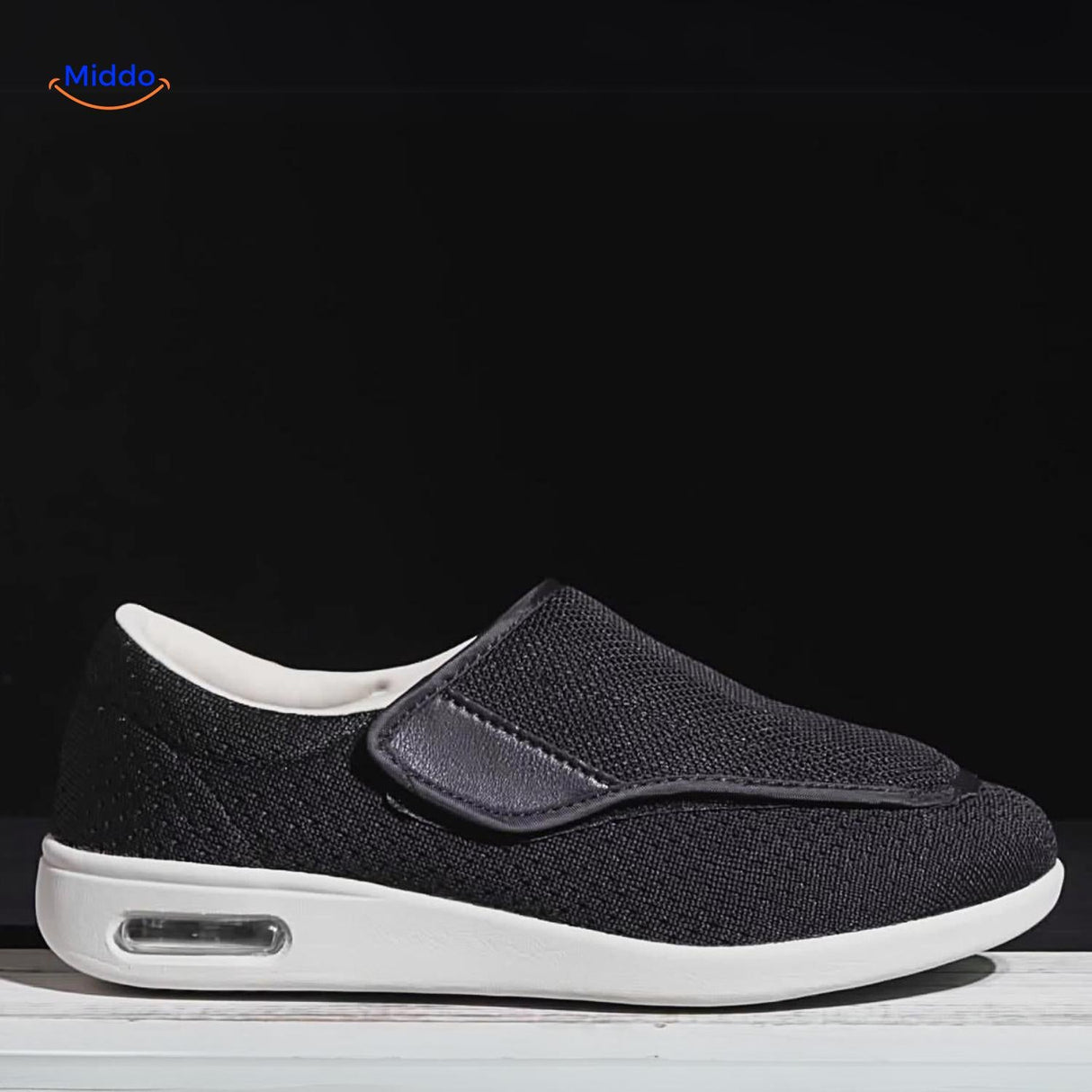 Verstelbare comfortschoenen met extra brede teenbox