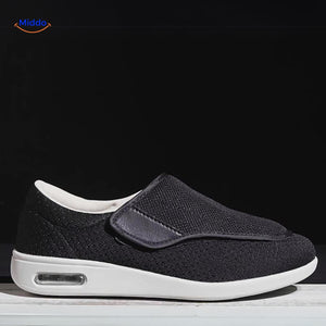 Verstelbare comfortschoenen met extra brede teenbox
