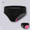 Fietsbroek dames met gelpadding, naadloos en ademend