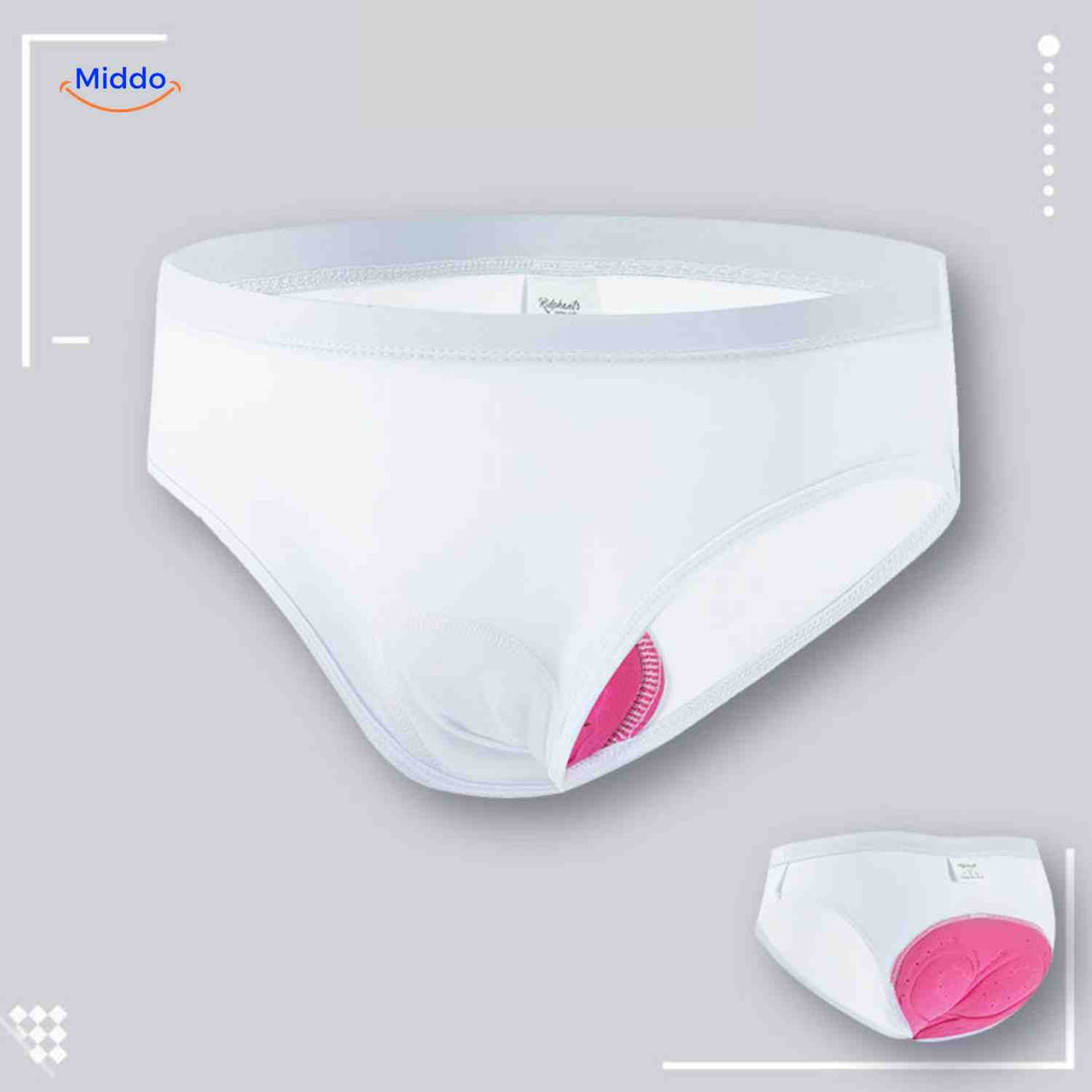 Fietsbroek dames met gelpadding, naadloos en ademend, kleur wit