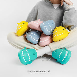 Haaienpantoffels met dikke zool voor binnen en buiten