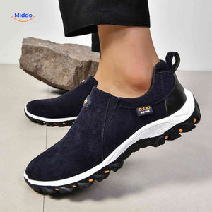Instapschoenen heren, casual model met elastiek