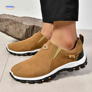 Instapschoenen heren, casual model met elastiek