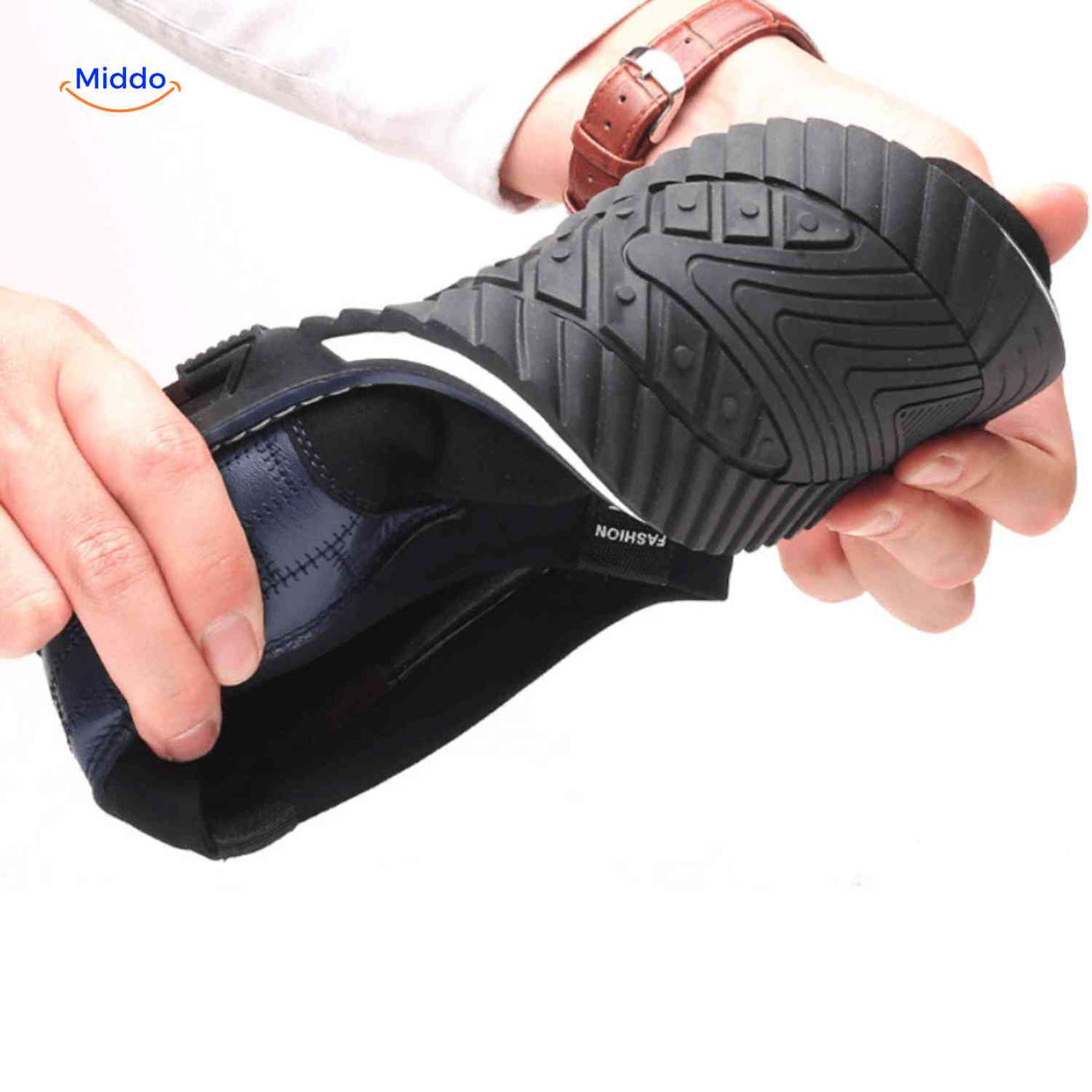 Herenschoenen met ruitpatroon, instap of met veters