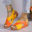 Lichtgewicht sandalen met zachte binnenzool, 13 kleuren, kleur rood en geel