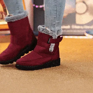 Snowboots met profielzool, antislip zool en waterafstotend bovenwerk