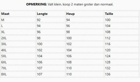 Thermobroek unisex met dikke fleecevoering en ritszakken
