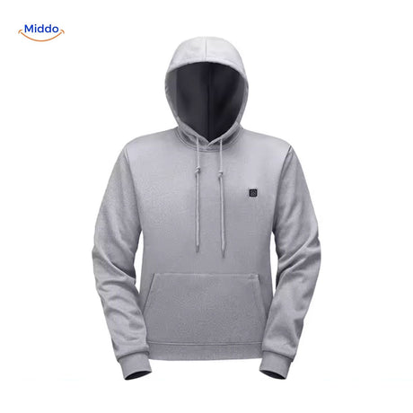 Verwarmde hoodie met USB, 5 of 7 warmtezones