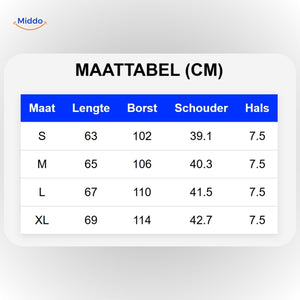 Verwarmde maattable