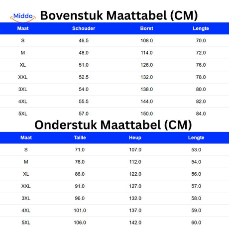 Zomerset heren met ritsshirt en bijpassende shorts